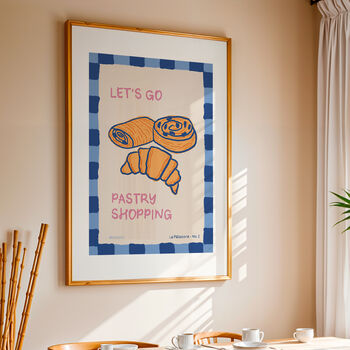 Let's Go Pastry Shopping Print, 4 of 7