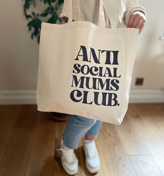 The Anti Social Mums Club Tote Bag, 4 of 8