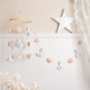 Swan Garland Felt Craft Kit, 7 of 7
