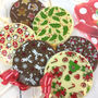 Christmas Chocolate Lollies, Set Of 10, thumbnail 4 of 4