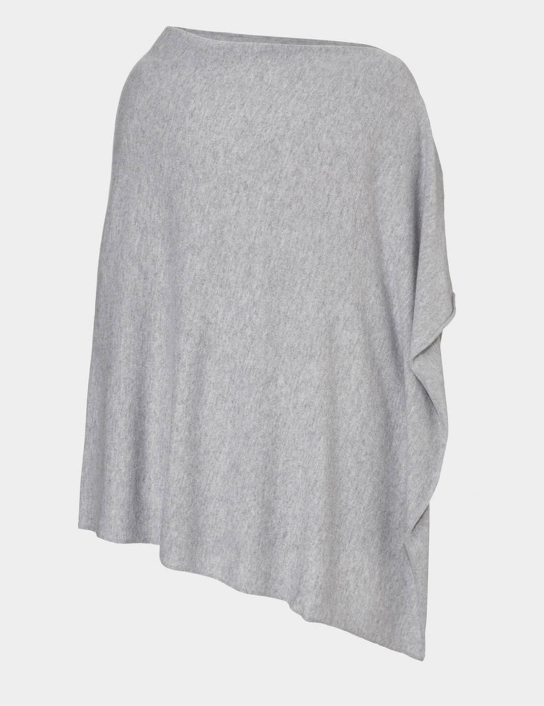 RIM.ARK - 【ほぼ未使用】RIM.ARK Cashmere blend poncho CTの+