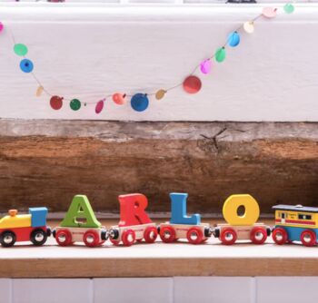 Wooden Name Train, 5 of 6