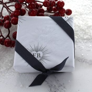 Candy Cane Christmas Statement Hoops, 2 of 2