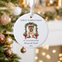 Personalised First Christmas New Home Ceramic Decoration, thumbnail 1 of 4