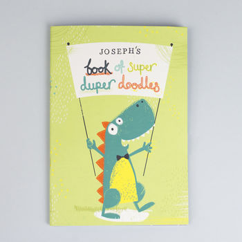 Personalised Drawing Notebook For Boys, 6 of 6