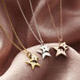 Mummy And Baby Personalised Star Necklace, thumbnail 1 of 12