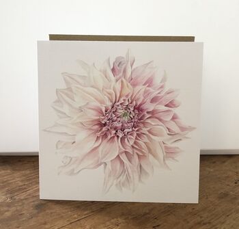 Set Of Four Watercolour Botanical Floral Art Cards, 3 of 6