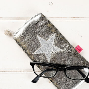 Metallic Star Glasses Case, 3 of 4