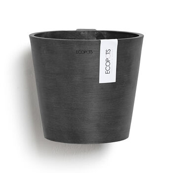 Ecopots Amsterdam Wall Pot Made From Recycled Plastic, 6 of 8