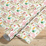 Sloth Personalised Christmas Wrapping Paper 556, thumbnail 3 of 4