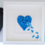 Personalised Engagement Butterfly Heart, 3D Art, thumbnail 9 of 12