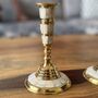 Set Of Two Vintage Style Tapered Candle Holder, thumbnail 4 of 7
