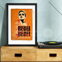 Rebel Rebel Music Poster Print, thumbnail 1 of 5