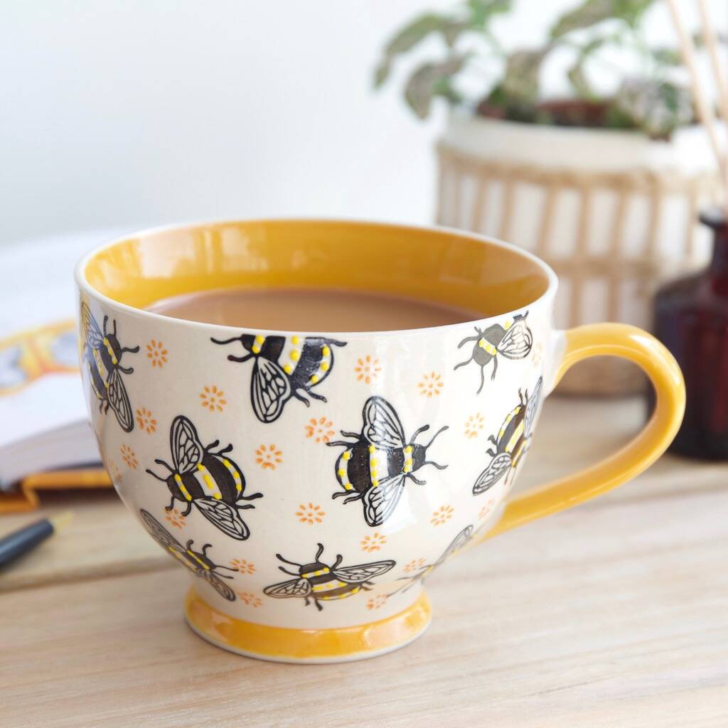 Busy Bees Stamped Mug, 1 of 4
