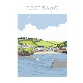 Port Isaac Cornwall Art Print, 2 of 3