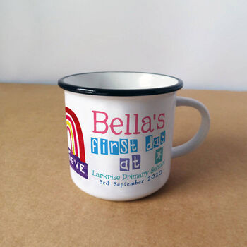 Personalised First Day At School Mug, 3 of 12