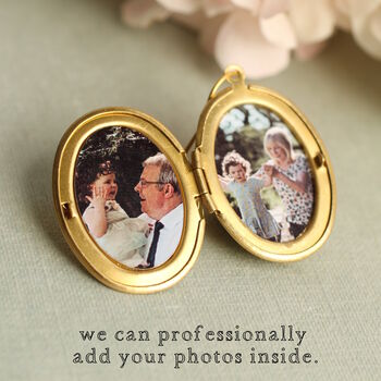 Victorian Forget Me Not Locket, 3 of 8