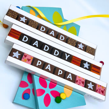Dad, Daddy, Pappa, Dadi, Tata Chocolate Gift, 2 of 5