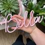 Large Personalised Knitted Wire Art Words, thumbnail 1 of 8