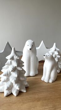 Concrete Polar Bear Ornaments, 5 of 5