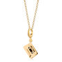 18ct Gold Cassette Tape Charm Necklace, thumbnail 2 of 5