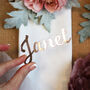 Rose Gold Acrylic Name Place Table Settings, thumbnail 10 of 12
