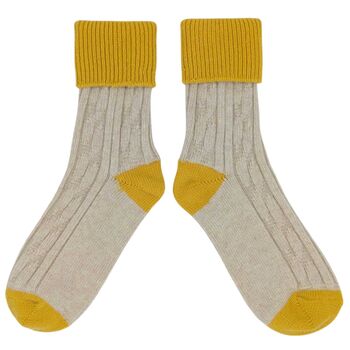Cashmere Blend Slouch Socks, 8 of 11