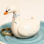 Swan Ring Holder And Trinket Dish, thumbnail 2 of 2