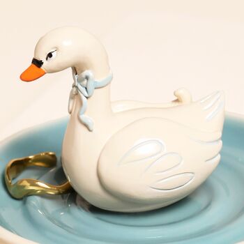 Swan Ring Holder And Trinket Dish, 2 of 2
