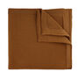 100% Polyester Diamond End Knitted Tie Caramel Brown, thumbnail 6 of 6