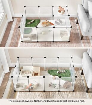 Pet Playpen With Floor Panel Enclosure System, 3 of 9