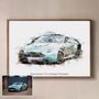 Car Personalised Print, thumbnail 1 of 12