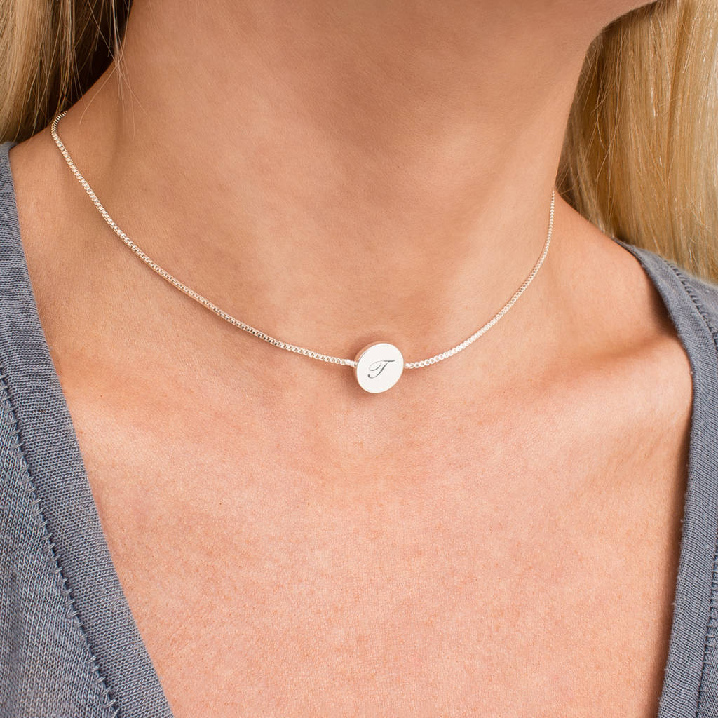 Personalised Heart Slider Necklace By Bloom Boutique