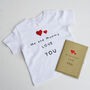 Me And Daddy Love You T Shirt, thumbnail 8 of 9