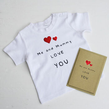 Me And Daddy Love You T Shirt, 8 of 9