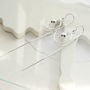 Sterling Silver Cusp And Ball Threader Earrings, thumbnail 2 of 3