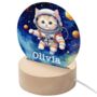 Personalised Kid's Round LED Night Light, thumbnail 1 of 12