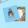 Moon Card | Cute Greeting Cards, thumbnail 3 of 4