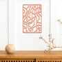 Contemporary Geometric Rectangle Wooden Art Home Decor, thumbnail 8 of 11