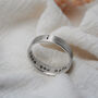 Personalised Engraved Ring Band In Gold, thumbnail 5 of 8