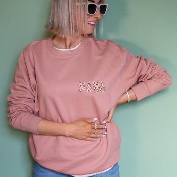 Fierce Mama Breast Pocket Sweatshirt, 3 of 10