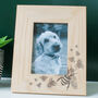 Oak Photo Frame With Bee Design, thumbnail 1 of 5