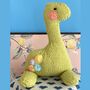 Cuddly Diplodocus Dinosaur Knitting Pattern, thumbnail 1 of 2