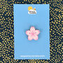 Kawaii Sakura Cherry Blossom Flower Pin, thumbnail 2 of 6