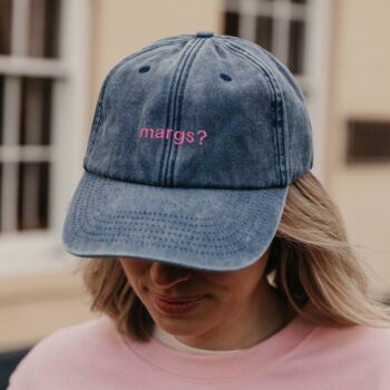 Margs? Slogan Baseball Cap, 5 of 5