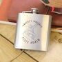 Personalised Snowboarding Adventure Flask Gift, thumbnail 3 of 3