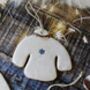 Ceramic Christmas Jumper Decoration, thumbnail 7 of 9