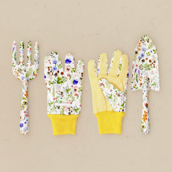 Gardening Set With Trowel, Spade And Gardening Gloves, 4 of 6