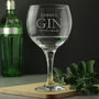 Personalised Gin Balloon Glass, thumbnail 3 of 9