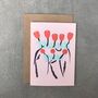‘ Thank You ‘ Floral Card, thumbnail 1 of 3